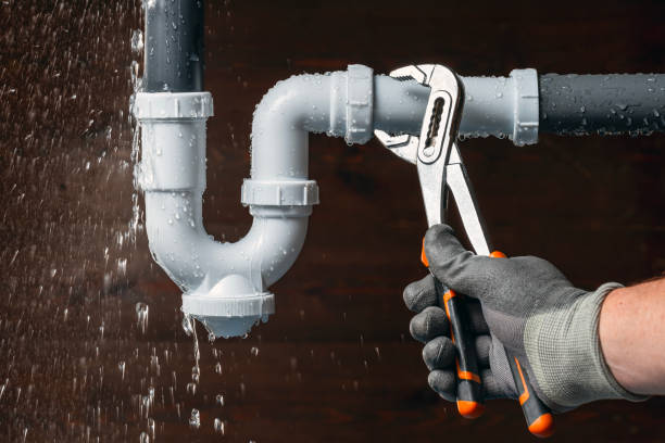 Professional Plumbing technician working in Saco, ME
